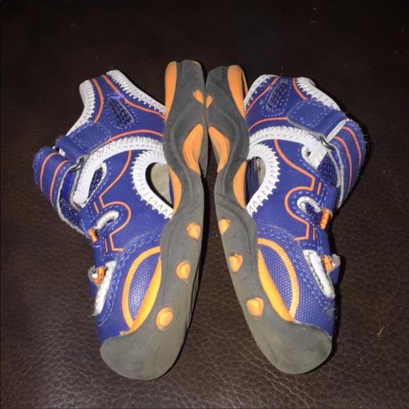 Wonder Nation Boys Summer Cross over Sandals Shoes - Picture 2 of 8